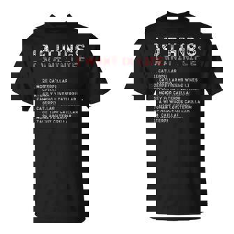 10 Cosas Que Quiero En Miida Camisas Caterpillar Amantes Hombres Camiseta unisex - Regaloses
