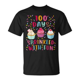 100 Days Sprinkled With Fun 100Th Day Of School Girl T-Shirt - Monsterry AU
