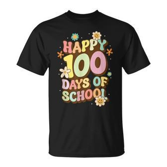 100Th Days Of School Happy 100 Days Of School T-Shirt | Seseable CA