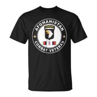 101St Airborne Division Oef Combat Veteran T-Shirt - Monsterry UK