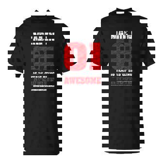 16Th Birthday S Made In 01 T-Shirt - Cadeauxyz