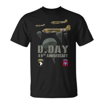 1944 D-Day 2024 80Th Anniversary Normandy T-Shirt - Seseable