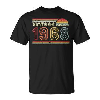 1968 Vintage T Birthday Retro Style T-Shirt - Seseable
