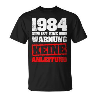 1984 Ist Eine Warnung Keine Inleitung T-Shirt - Seseable