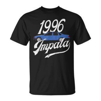 1996 96 Impala Lowrider Ss Chevys T-Shirt - Monsterry UK