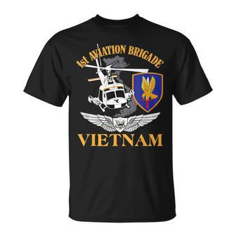 1St Aviation Brigade Vietnam T-Shirt - Monsterry
