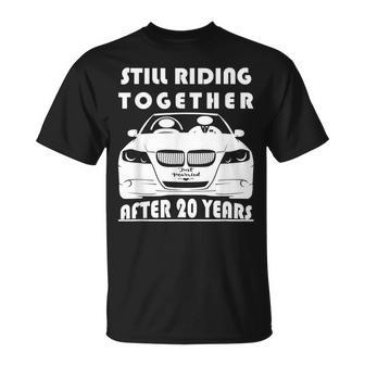 20 Years Wedding Anniversary Still Riding Together T-Shirt - Monsterry UK