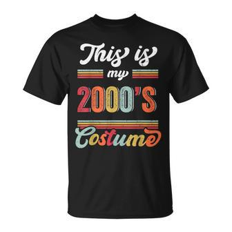 This Is My 2000S Costume Retro Vintage Party T-Shirt - Monsterry UK