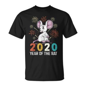 2020 Year Of The Rat Chinese Zodiac Happy New Year T-Shirt - Monsterry CA