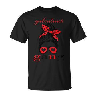 2023 Galentines GangValentine's Day Sunglasses Girl T-Shirt | Mazezy UK