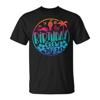 2024 Birthday Cruise Squad Vacation Beach Matching Group T-Shirt - Seseable