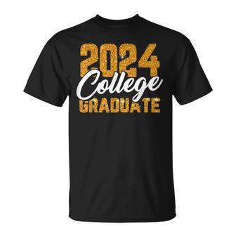 2024 College Graduate Graduation Senior Grad Women T-Shirt - Monsterry AU