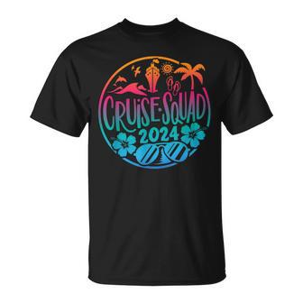 2024 Cruise Squad Vacation Beach Matching Group T-Shirt - Thegiftio UK