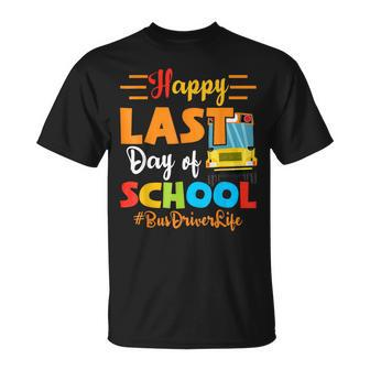 2024 Day Happy Last Class Hello Summer School Bus Driver T-Shirt - Monsterry UK