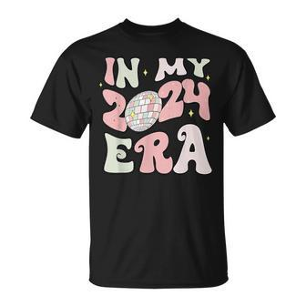 In My 2024 Era Happy New Years Mirror Disco Ball 2024 T-Shirt | Mazezy