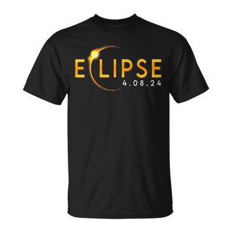2024 Solar Eclipse 2024 040824 Eclipse Womens T-Shirt | Mazezy