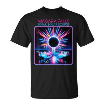 2024 Solar Eclipse Niagara Falls Totality Event Souvenir T-Shirt - Monsterry UK
