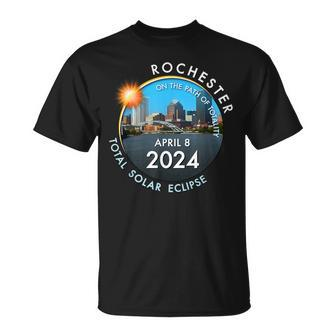 2024 Total Solar Eclipse Totality Rochester New York 26 T-Shirt - Monsterry AU