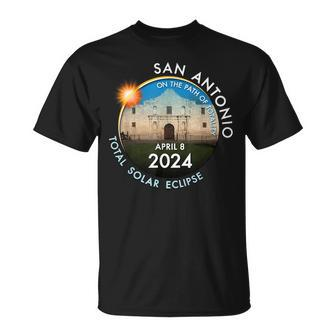 2024 Total Solar Eclipse Totality In San Antonio Texas 26 T-Shirt - Monsterry