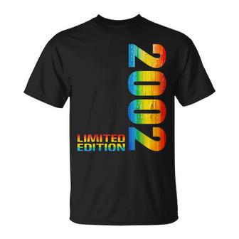 22Th Birthday 2002 Limited Edition 22 Man Woman T-Shirt - Monsterry DE