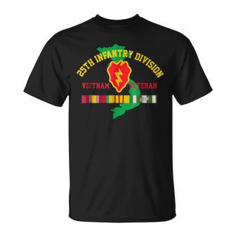 25Th Infantry Division Vietnam Veteran T-Shirt - Monsterry
