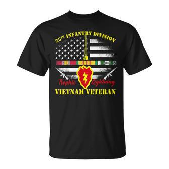 25Th Infantry Division Vietnam Veteran Vietnam War T-Shirt - Monsterry DE