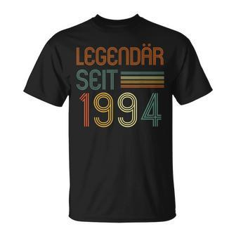 27 Geburtstag Legendär Seit 1994 Geschenk Vintage Retro T-Shirt - Seseable