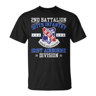 2Nd Battalion 327Th Infantry 101St Airborne Division Veteran T-Shirt - Monsterry AU