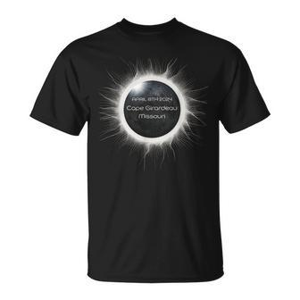 40824 Total Solar Eclipse 2024 Cape Girardeau Missouri T-Shirt - Seseable