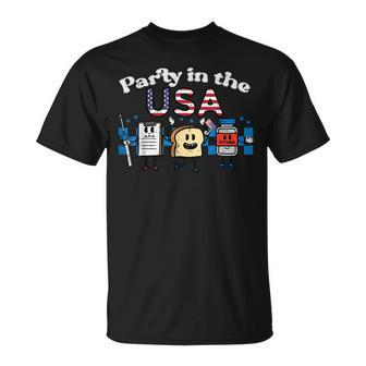 4Th July Nurse Party Usa Ativan Scrub Top Patriot Men T-Shirt - Monsterry UK