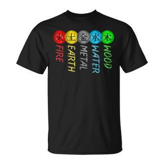 5 Elements Qigong Tradition T-Shirt - Monsterry UK