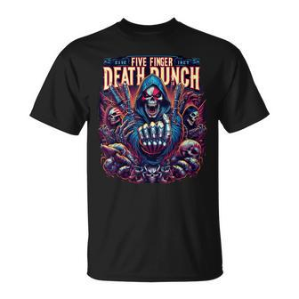5-Finger Death Punch Iron Skull 100 Proof For Men's Women T-Shirt - Thegiftio UK