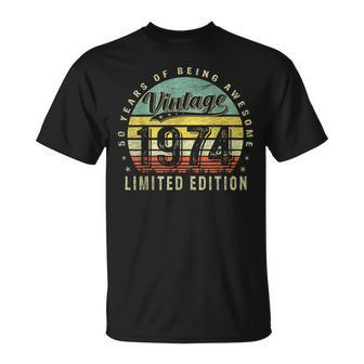 50 Year Old Vintage 1974 Limited Edition 50Th Birthday T-Shirt - Seseable