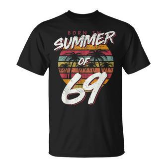 50Th Birthday T Summer Of 69 Mom Daddy T-Shirt - Thegiftio UK