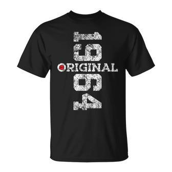 58 Jahre 58Th Geburtstag Original 1964 Black S T-Shirt - Seseable