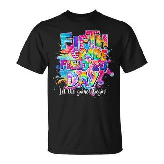 5Th Fifth Grade Field'24 Day Let The Games Begin Field Trip T-Shirt - Monsterry CA
