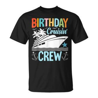 60Th Birthday Cruise 60 Years Old Cruising Crew Bday Party T-Shirt - Seseable