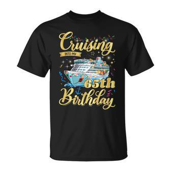 65Th Birthday Cruise Vacation 65 Year Old Birthday Cruising T-Shirt - Thegiftio UK