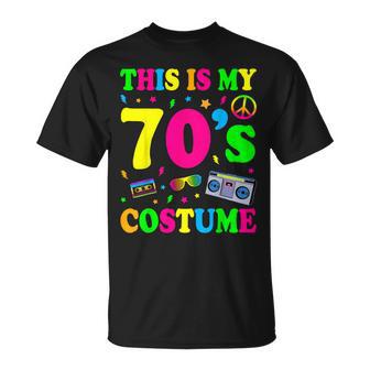 This Is My 70-S Costume 60'S 70'S Party T-Shirt - Monsterry DE