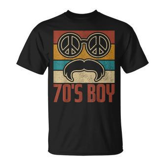 70'S Boy 70S Hippie Costume 70S Outfit 1970S Theme Party 70S T-Shirt | Mazezy