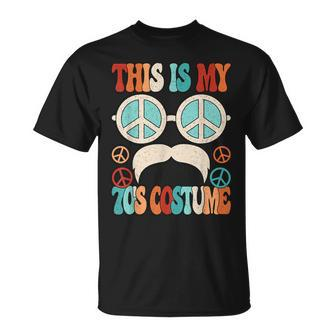 This Is My 70'S Costume 70S Disco 1970S Party 70S Outfit Men T-Shirt - Seseable