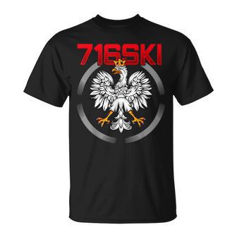 716Ski Buffalo Dygyus Day Poland Eagle Polish 716 T-Shirt - Monsterry