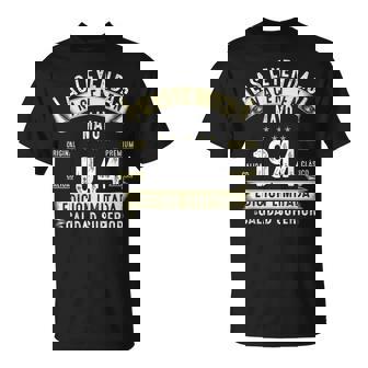 80 Años Cumpleaños Las Leyendas Nacen En Mayo De 1944 Camiseta unisex - Regaloses