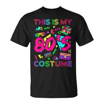This Is My 80S Costume 1980S Party 80'S Outfit Women T-Shirt | Mazezy