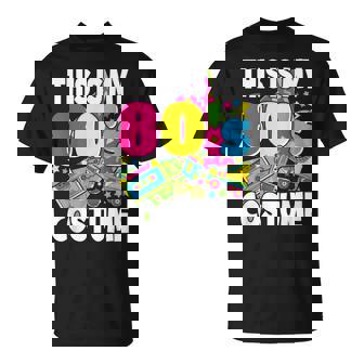 This Is My 80S Costume 80S Theme Outfit Eighties 1980S T-Shirt - Seseable