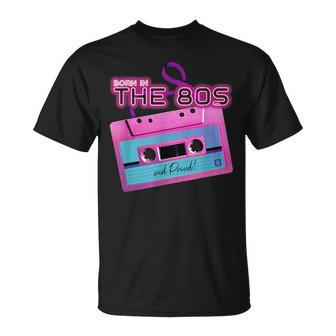 80S Nostalgia Vintage Graphic Pop Culture Icons T-Shirt - Monsterry DE