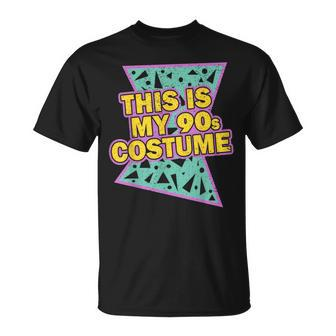 This Is My 90-S Costume 80'S 90'S Party T-Shirt - Monsterry