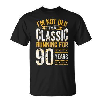 90Th Birthday I 90 Year Old Classic T-Shirt - Thegiftio UK