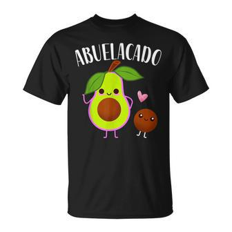 Abuelacado Spanish Grandma Avocado Baby Shower T-Shirt - Monsterry DE
