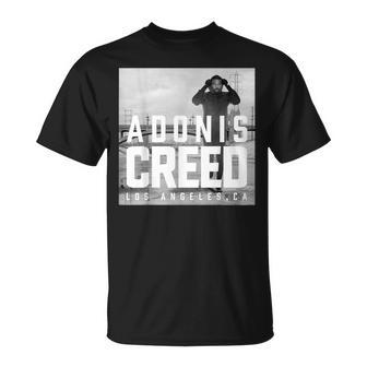 Adonis Creed La Black And White Photography T-Shirt - Monsterry AU